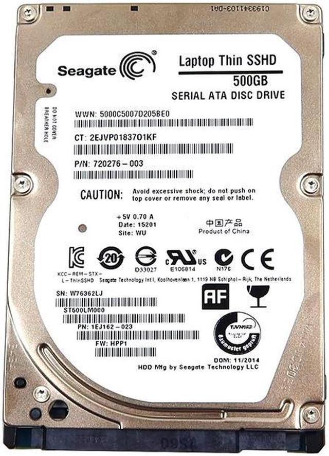 Seagate Thin SSHD 500Go 2.5