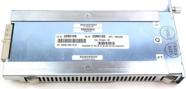 Main image of P13499-00 IBM Fastt 700 900 Storage Server 2GBS 2-PORT FC Mini HUB Module Card 25R0105 Network Switches & Management