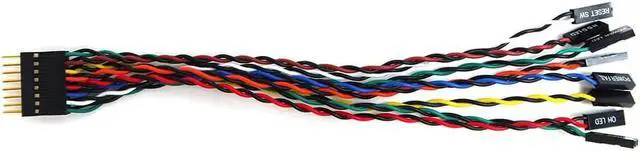 Main image of LOT OF 50 16-PIN Front Panel Control Split Connector Extension Cable Power Cable Lots