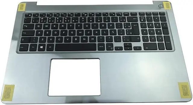 Main image of LOT OF 25 Dell Brazilian Portuguese Keyboard Palmrest Assembly K2RYG NO Touchpad Laptop Base Assembly Lots