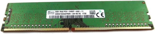 Alt view image 2 of 4 - Hynix HMA81GU6AFR8N-UH 8GB DDR4-2400 Non-ECC UDIMM Memory