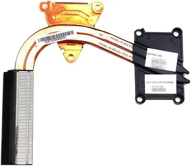 Main image of HP Envy M6-1000 Pavilion Laptop Thermal CPU Cooling Heatsink 687231-001 Laptop CPU Fans & Heatsinks - OEM