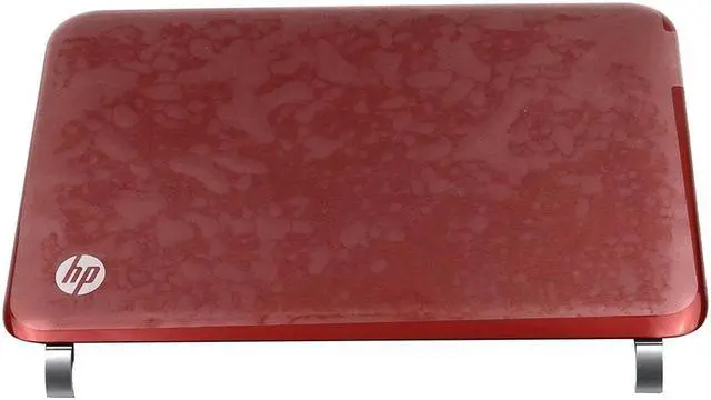 Main image of 658515-001_N1 HP Mini 110 200 210 Series Laptop 10.1" LCD Screen Back Cover LID RED 658515-001 Laptop LCD Screen Covers