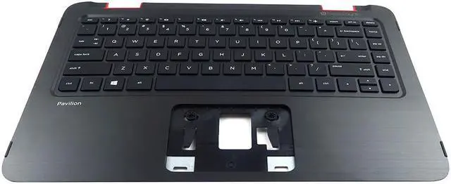 Main image of HP Pavilion X360 11-N011DX Laptop Keyboard Palmrest Assy 824620-0011 NO Touchpad Laptop Palmrest Touchpad Assembly