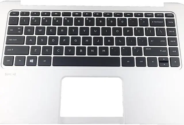 Main image of HP Split X2 13-G 13T-G US English Keyboard Palmrest Assy 737219-001 NO Touchpad Laptop Palmrest Touchpad Assembly - OEM