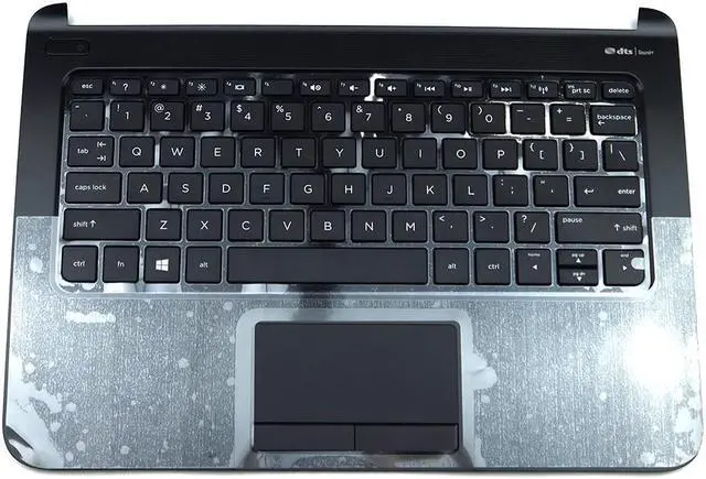 Main image of 730895-001_NEW HP Pavilion 11-E US English Keyboard Touchpad Palmrest Assy Black 730895-001 Laptop Palmrest Touchpad Assembly - OEM