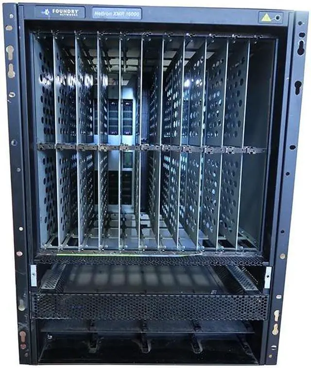 Alt view image 3 of 3 - Brocade NetIron XMR 16000 IPV4/IPV6/MPLS Multi-Service Backbone Router