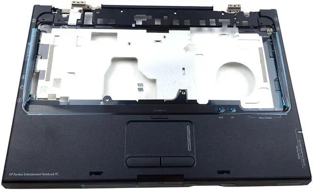 Main image of HP Pavilion DV1000 Laptop Palmrest Touchpad Assy Black 417665-001 NO Keyboard Laptop Palmrest Touchpad Assembly - OEM