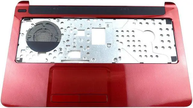 Main image of HP Pavilion 15-F Laptop Palmrest Touchpad Assembly RED 34U96TP403 NO Keyboard Laptop Palmrest Touchpad Assembly - OEM