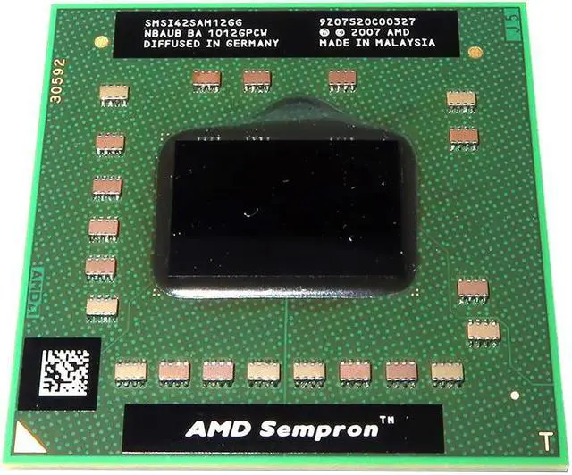 Main image of SI-42 AMD Sempron Mobile 2.10GHZ S1G2 1-CORE Laptop CPU Processor SMSI42SAM12GG Laptop Processors