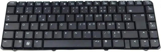 Main image of HP Compaq Presario F500 F700 Series Laptop French Keyboard Black 442887-051 Laptop Keyboards - OEM
