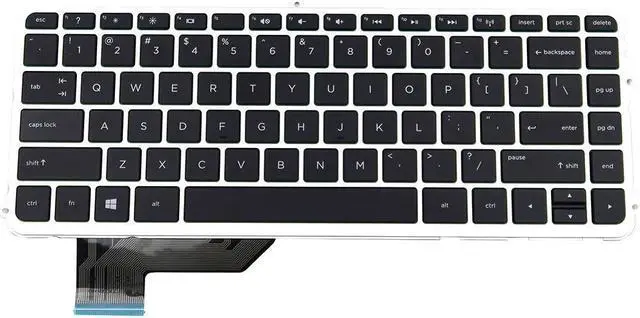 Main image of NSK-CMEUC HP Envy 14T-K000 14T-K100 Series Laptop US English Keyboard Silver 727502-001 Laptop Keyboards
