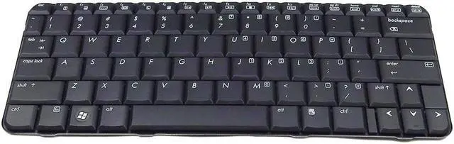 Main image of TT8 Genuine HP Pavilion TX1000 Series Laptop US English Keyboard Black 441316-001 Laptop Keyboards - OEM