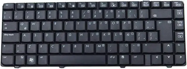Main image of HP Presario F500 F700 Laptop Spanish Latin American Keyboard Black 442887-161 Laptop Keyboards - OEM