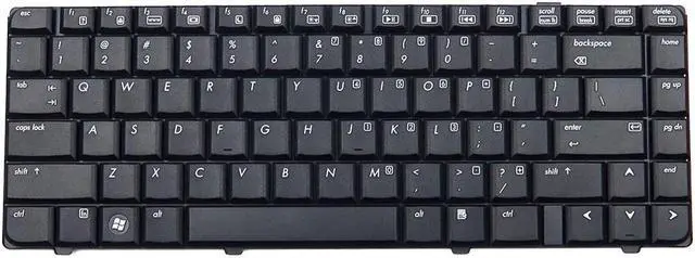 Main image of AT3B HP Compaq Presario V6000 Series Laptop US English Keyboard Black 431415-001 Laptop Keyboards - OEM