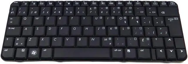 Main image of HP Pavilion TX1000 TX1000Z Laptop French Canadian Keyboard Black 441316-121 Laptop Keyboards - OEM
