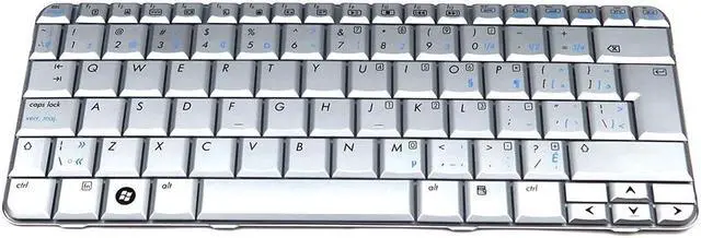 Main image of TT9 HP Pavilion TX2000 Series Laptop French Canadian Keyboard Silver 484748-121 Laptop Keyboards