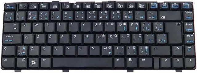 Main image of AT8A HP Pavilion DV6900 Series Laptop French Canadian Keyboard Black 441427-122 Laptop Keyboards