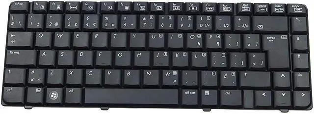 Main image of HP Compaq Presario V6000 Series Laptop French Canadian Keyboard Black 441428-121 Laptop Keyboards