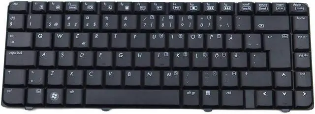 Main image of HP Compaq Presario V6000 Series Laptop Swedish Keyboard Black AEAT3D00110 Laptop Keyboards