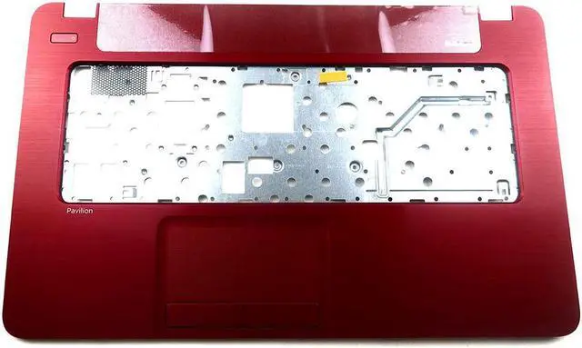Main image of HP Pavilion 17-E Laptop Palmrest Touchpad Assembly RED 36R68TPG03 NO Keyboard Laptop Palmrest Touchpad Assembly