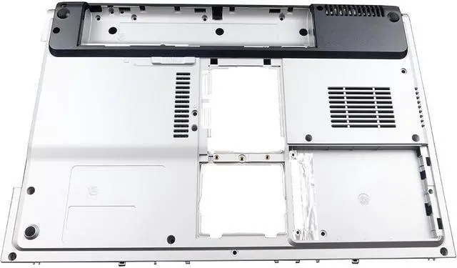 Main image of HP Pavilion DV1000 Series Silver Laptop Bottom Base Cover Case 412381-001 Laptop Base Assembly - OEM
