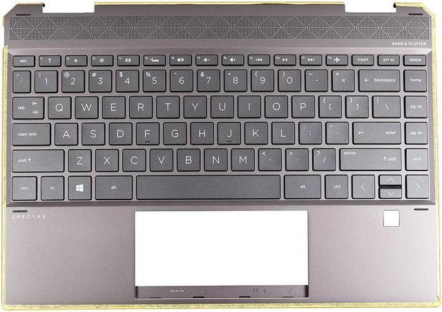 HP Spectre 13-AP Series Laptop Backlight Keyboard Palmrest
