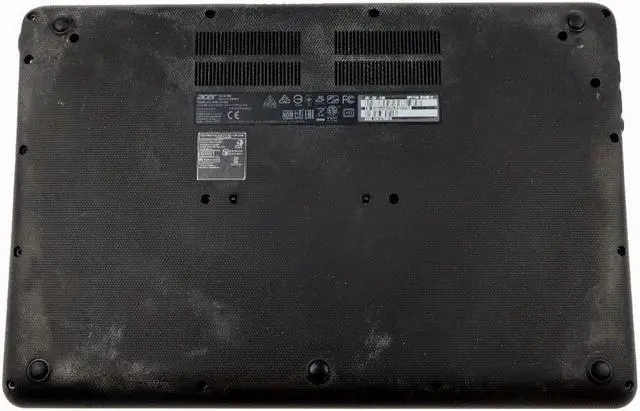 Main image of EAZRF00701A_UC Acer Chromebook 15 CB3-532 N15Q9 Series Laptop Bottom Case Black EAZRF00701A Laptop Base Assembly - OEM