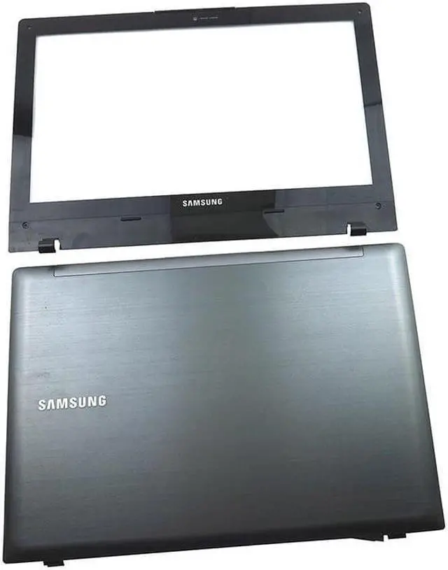 Main image of Samsung NP-QX411 LCD Screen Back Cover W/ Front Bezel Assembly Grey BA75-03205A Laptop LCD Screen Covers