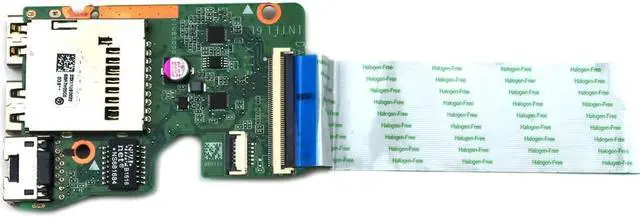 Alt view image 2 of 2 - HP Pavilion 15-AN USB Board w/ Cable 837612-001