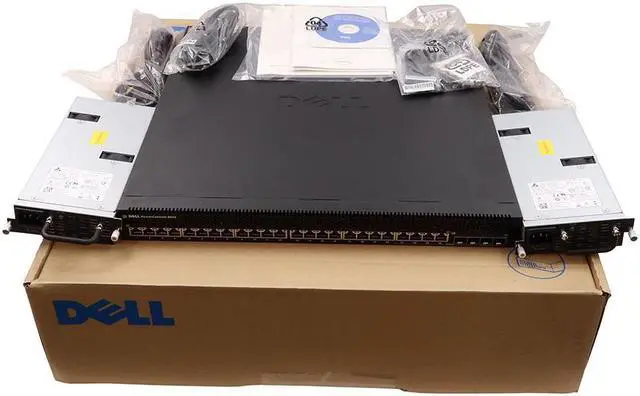 Main image of Powerconnect 8024 Dell 1U 24-PORT 10GBE RJ-45 Network Switch Assembly Y295K Network Switches & Management