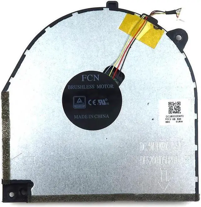 Main image of Genuine Lenovo Legion Y530-15ICH 81FV Series Laptop GPU Cooling FAN DC28000DKF0 Laptop Video Card Heatsink & Fans