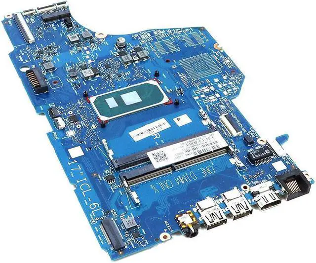Main image of 17" ICL-6L HP 17-BY 17T-BY Intel Core I3-1005G1 1.2GHZ CPU Laptop Motherboard L87450-001 Laptop Motherboards - OEM