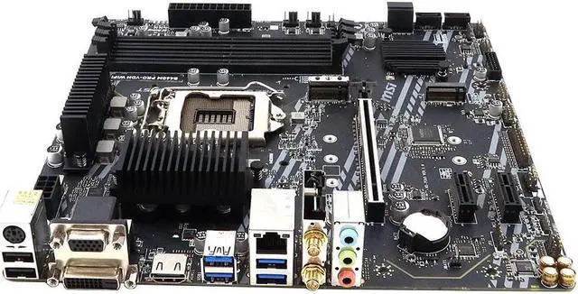 Main image of B460M PRO-VDH Wifi MSI Intel B460 Socket LGA1200 DDR4 Hdmi Motherboard NO I/O Intel LGA1200 Motherboard