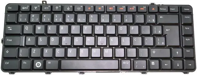 Main image of NSK-DCM1B FM8 CN-0G378K Dell Studio 15 1535 1536 1555 Inspiron 1435 Brazilian Portuguese Keyboard G378K Laptop Keyboards