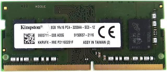 Mémoire RAM KINGSTON KY7N41-MIE 8Go DDR4 PC4 2666V 1Rx8 PC de bureau  Desktop