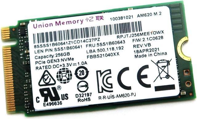 Buy the 256GB M.2 NVMe Internal SSD 2242 - with single notch
