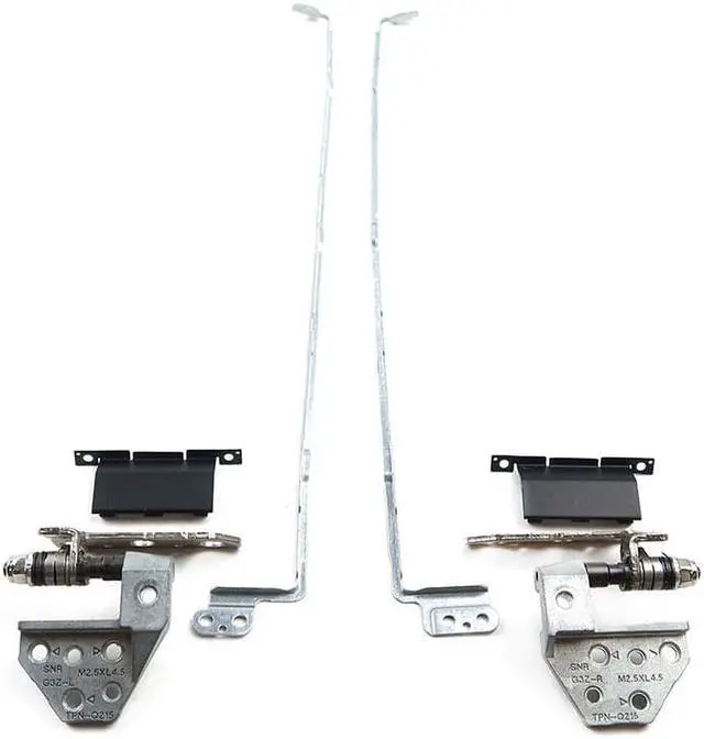 Main image of HP Omen X 15-DG Series Laptop Left Right LCD Hinge SET With Brackets L57019-001 Laptop LCD Hinges - OEM