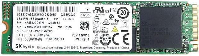 HP - SSD - 512 Go - PCIe 3.0 x4 (NVMe) (1D0H7AA)