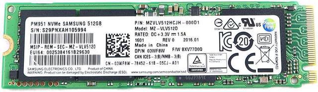 PM951 NVMe SAMSUNG 512GB