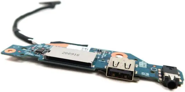 Main image of Dell Inspiron 7706 2-IN-1 Laptop USB Audio SD Card I/O Board With Cable Dfkxv I/O Boards- Video Audio USB IR DC TV PWR