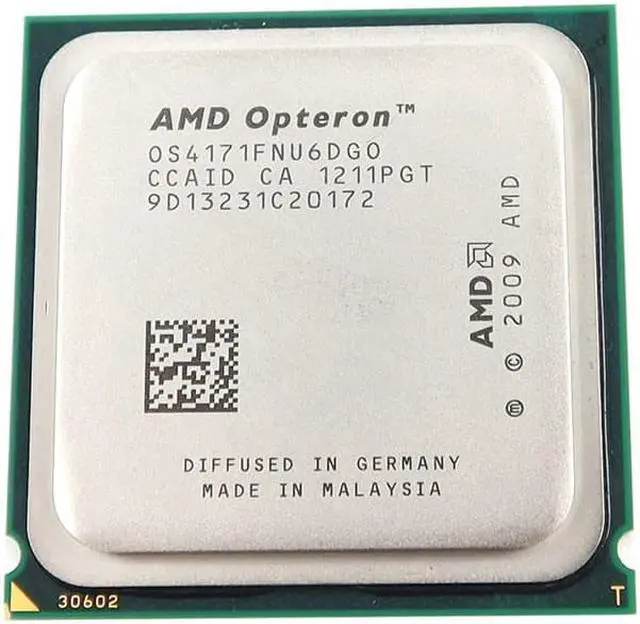 Main image of 4171 HE AMD Opteron 2.1GHZ Socket C32 HEXA-CORE Server Processor OS4171FNU6DGO AMD Opteron Processors - OEM