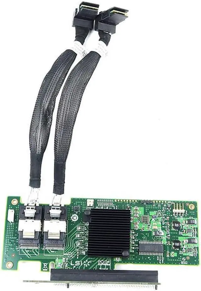 Main image of 9240-8I Dell Poweredge C6105 LSI Logic Raid Card W/ Board & Cables L3-25083-04A Server Components