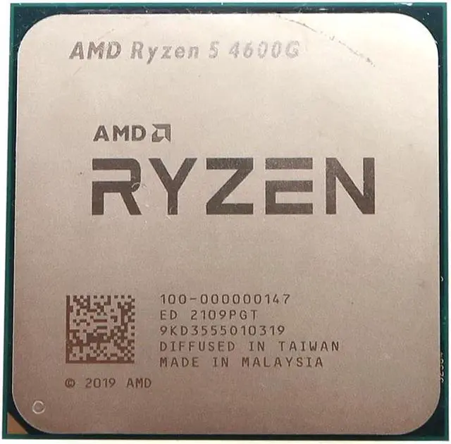 Main image of 4600G AMD Ryzen 5 3.7GHZ Socket AM4 6-CORE CPU Desktop Processor 100-000000147 AMD AM4 Cpus - OEM