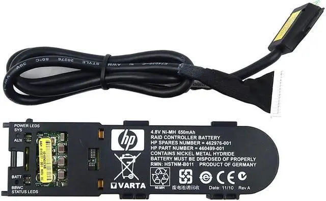 Main image of 462976-001_UA HP Smart Array P212 P410 P411 4.8V 650MAH NI-MH Raid Battery 462976-001 Controller Battery