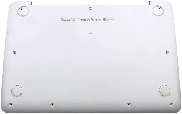 Main image of HP Chromebook 14-CA Series Laptop Snow White Bottom Base Cover Case L17096-001 Laptop Base Assembly - OEM