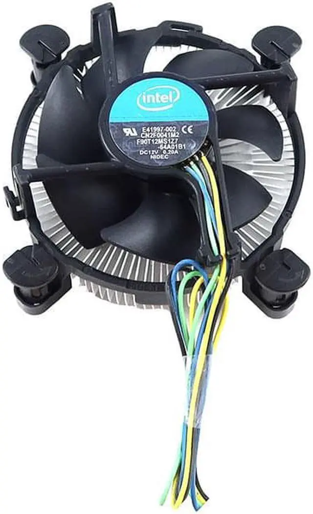Main image of E41997-002 Intel Socket LGA 1155 1156 DC12V 0.20A CPU Heatsink FAN Assembly CNFN004341 Processor Coolers - OEM