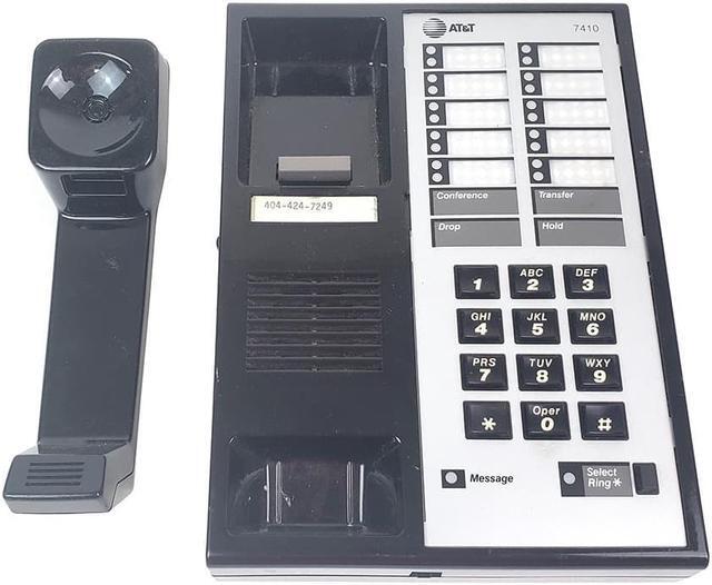 Main image of Definity 7410+ Avaya Black Conference Desktop Telephone W/ Handset 7410D01A-003 Networking Phones / Telephones