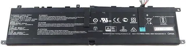 Main image of BTY-M6M Genuine MSI GS66 GE66 15.2V 95WH 6250MAH 4-CELL LI-POLYMER Battery S9N0D4L200 Laptop Batteries