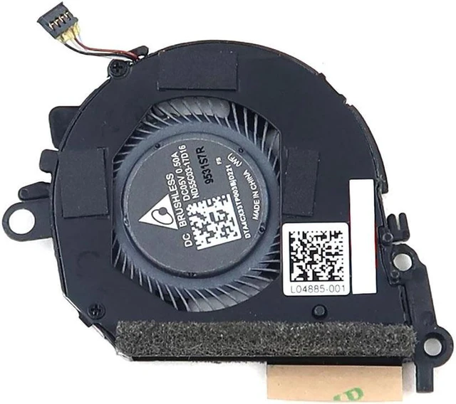 Main image of HP Spectre X360 13-AE 13T-AE Laptop Right Thermal CPU GPU Cooling FAN L04885-001 Laptop CPU Fans & Heatsinks - OEM